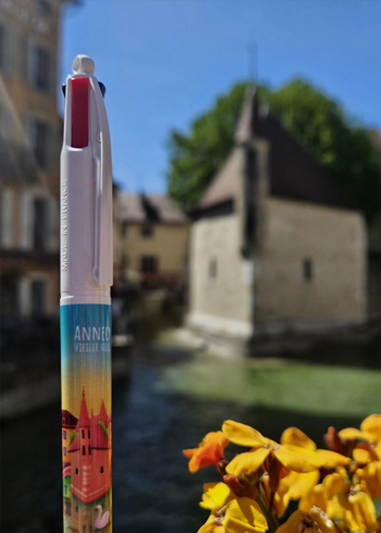 Stylo BIC 4 couleurs - édition Annecy